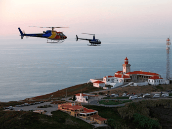Lissabon: Helikoptervlucht over Cascais & Cabo da Roca