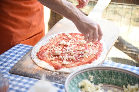 Farma Sorrento: szkoła pizzy z degustacją wina i limoncello