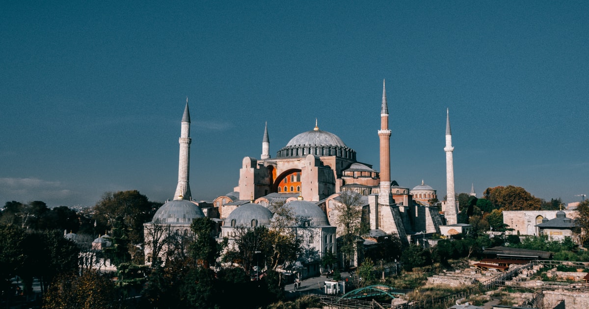 Istanbul Hagia Sophia, Blaue Moschee, Zisterne
