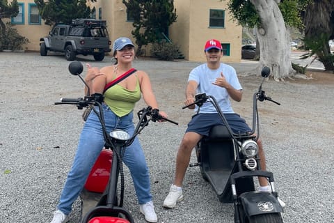 Solana Beach: Electric Fat Scooter Rental