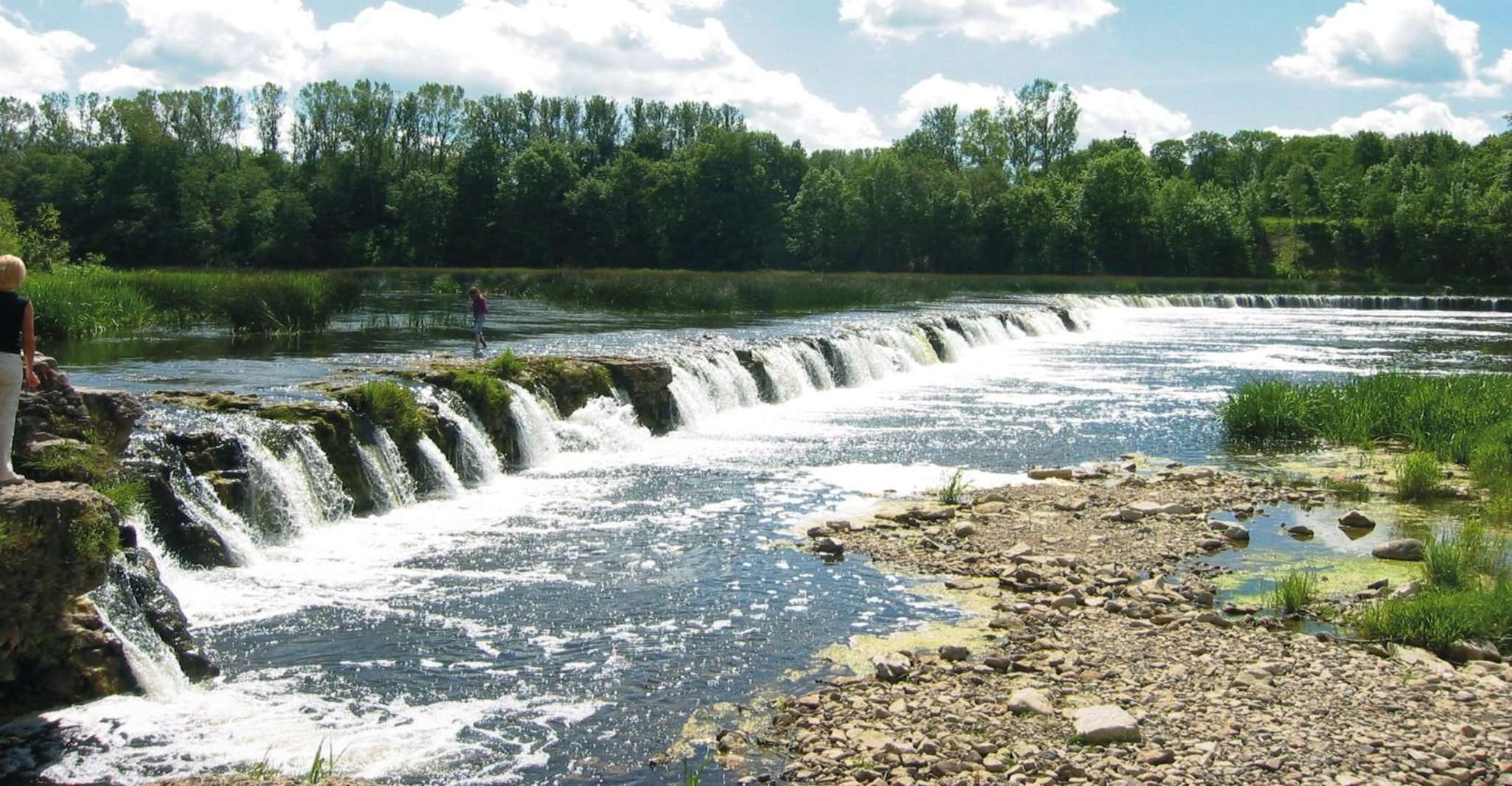 Visite guidée de la chute d'eau de Venta et de la ville de Kuldiga UNESCO - Hizvo