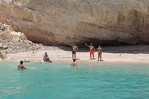 Zakynthos: Turtle Island and Caves Private Boat TripTour with Meeting Point