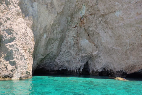 Zakynthos: Turtle Island and Caves Private Boat TripTour with Meeting Point