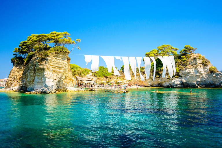 Zakynthos: Turtle Island and Caves Private Boat TripTour with Meeting Point