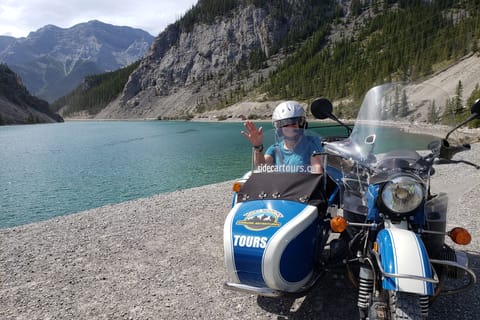 Calgary: Scenic Cochrane and Canmore Sidecar Motorcycle Tour