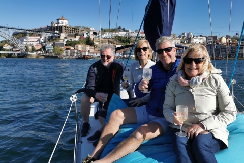 Porto: Private Sailboat Trip with Wine Tasting & Charcuterie