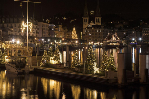 Un maravilloso recorrido navideño por Lucerna