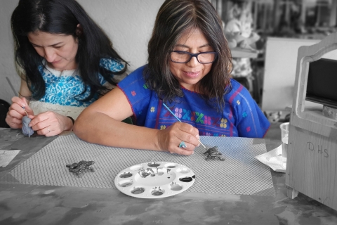 Oaxaca: Pomaluj swój własny warsztat Alebrije