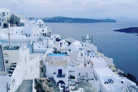 Desde La Canea: excursión de día completo a Santorini