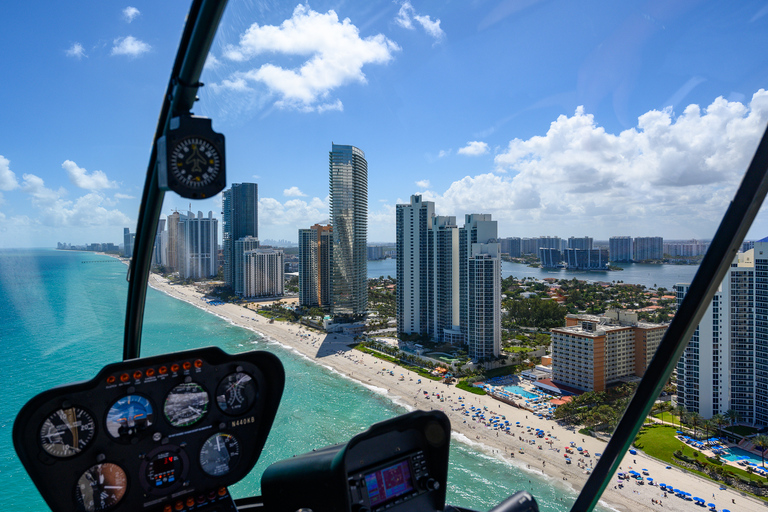 Ft. Lauderdale: Helikopterflug zum Sonnenuntergang nach Miami Beach