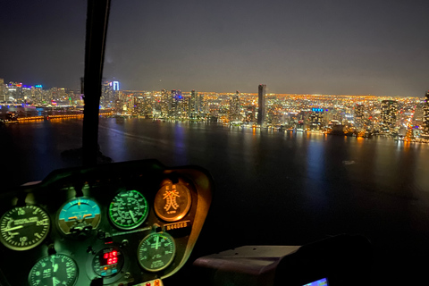 Ft. Lauderdale: helikoptervlucht bij zonsondergang naar Miami Beach