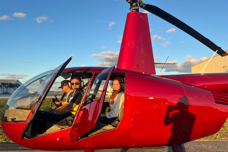 Lauderdale: Sunset Private Helicopter-Hard Rock Guitar-Miami