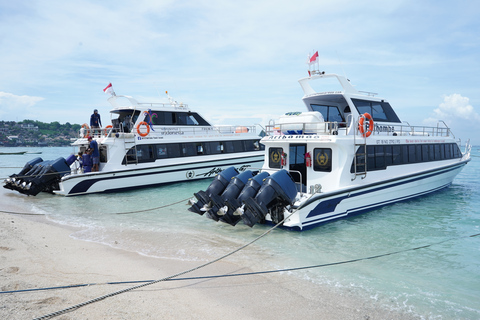 Vanuit Bali naar Nusa Lembongan: snelle boottochtVanuit Nusa Lembongan naar Bali: enkele reis