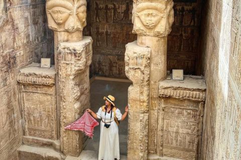 From Marsa Alam: Private Day Trip to Dendera with Lunch