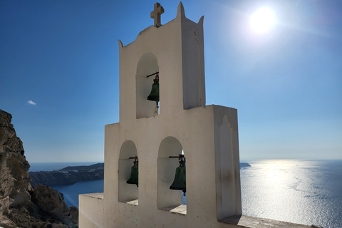 Santorin : Visite des joyaux cachés et expérience du vin avec dégustation