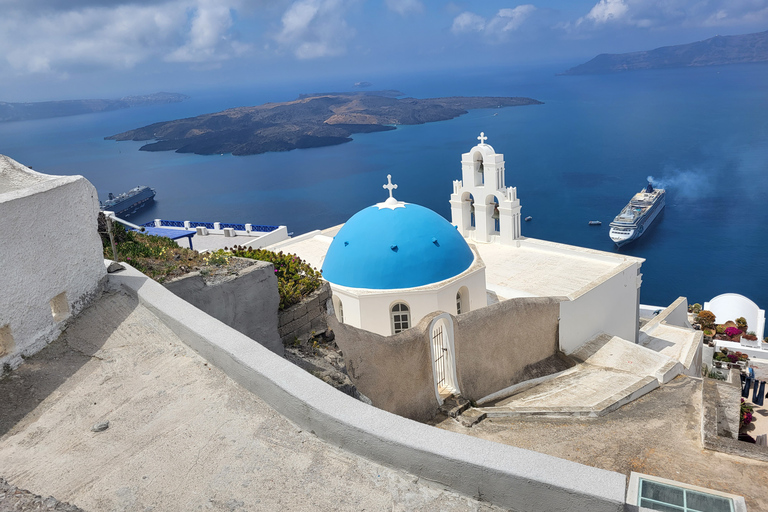 Santorin : Visite des joyaux cachés et expérience du vin avec dégustation