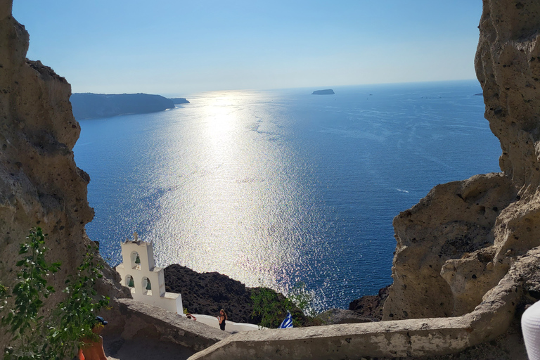 Santorini: Verborgene Juwelen Tour und Weinerlebnis mit Verkostung