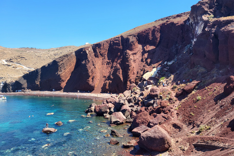 Santorini: Verborgene Juwelen Tour und Weinerlebnis mit Verkostung