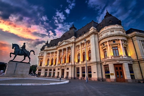 Boekarest: panoramische wandeltocht op Revolution Square