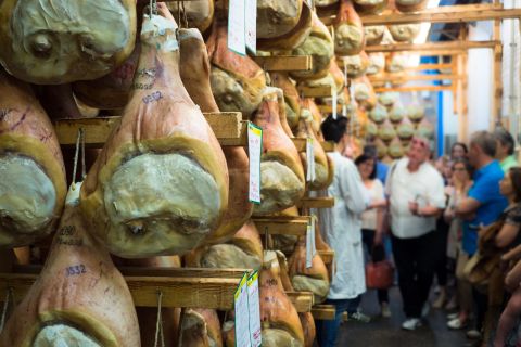 Da Bologna: visite e degustazioni ai produttori di formaggi e prosciutti di Parma