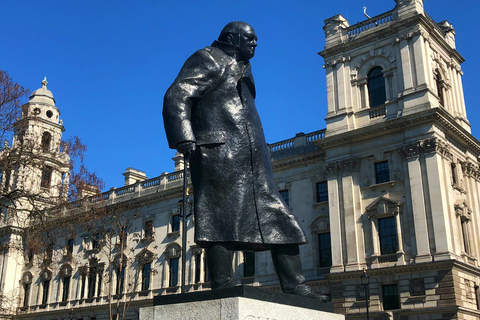 London: London im 2. Weltkrieg und Churchill War Rooms EntranceKleingruppentour - 15 Personen