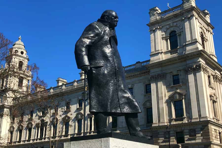 London: London im 2. Weltkrieg und Churchill War Rooms Entrance. Foto: GetYourGuide