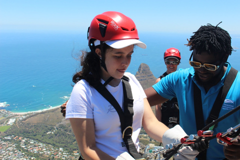 Kaapstad: Abseilen van de TafelbergKaapstad: abseilervaring op de Tafelberg