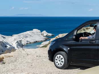 Plaka: Milos Highlights Private Tour with Hotel Pickup