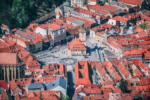 Privétour: vertrek Boekarest naar Kasteel Peles, Bran en Oude Stad Brasov