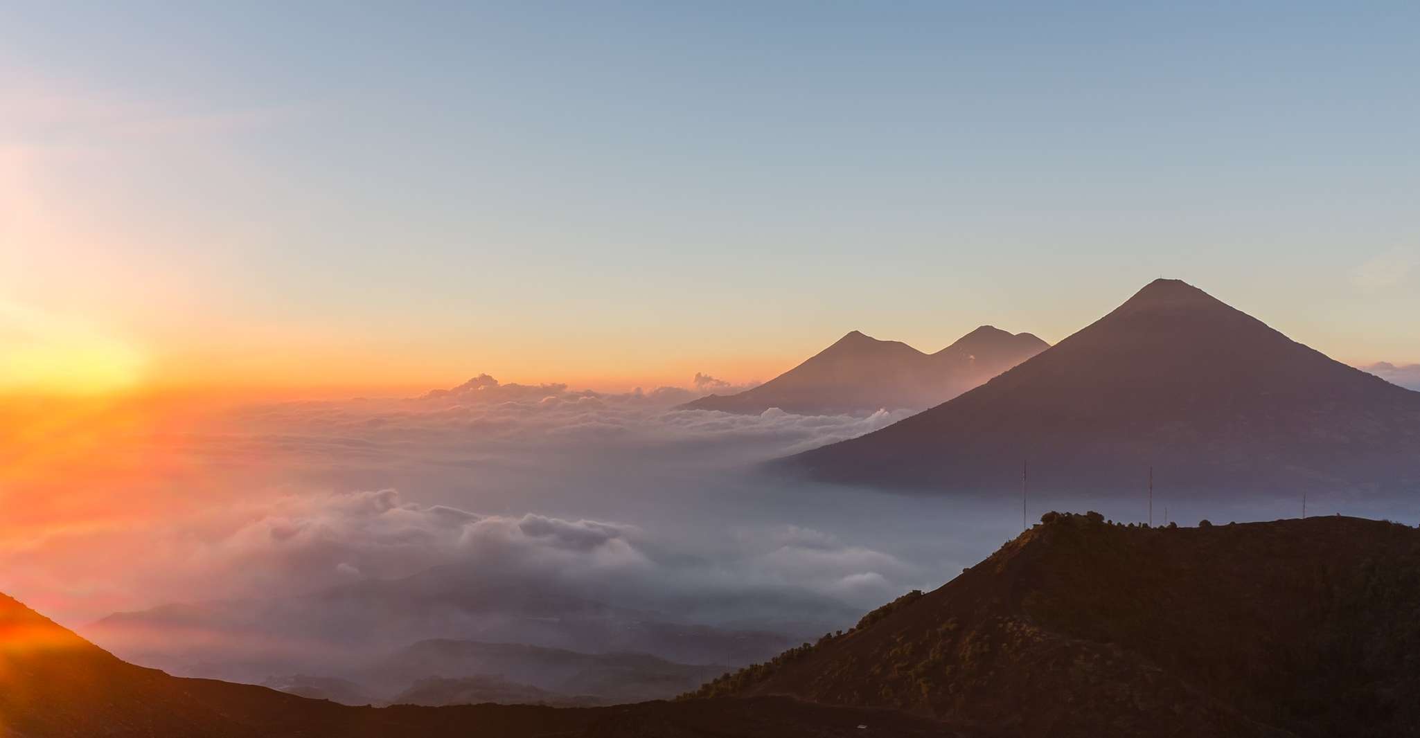 From Antigua, 2-Day Acatenango Volcano Hiking Tour with Food - Housity