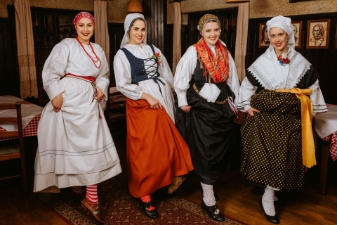 Ljubljana: tradycyjna słoweńska kolacja i przedstawienie