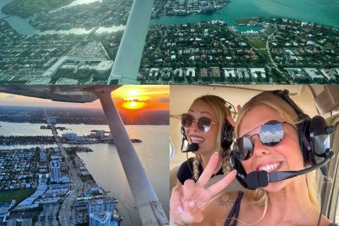 Miami: Tour Privado en Vuelo Guiado de 30 Minutos por South Beach