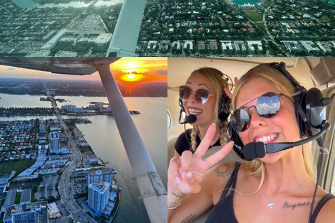 Miami: South Beach Private Flight Tour 30 minuten