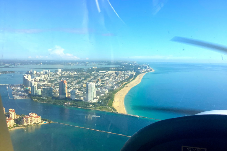 Miami: Südstrand Privatflug Tour 30- Minuten