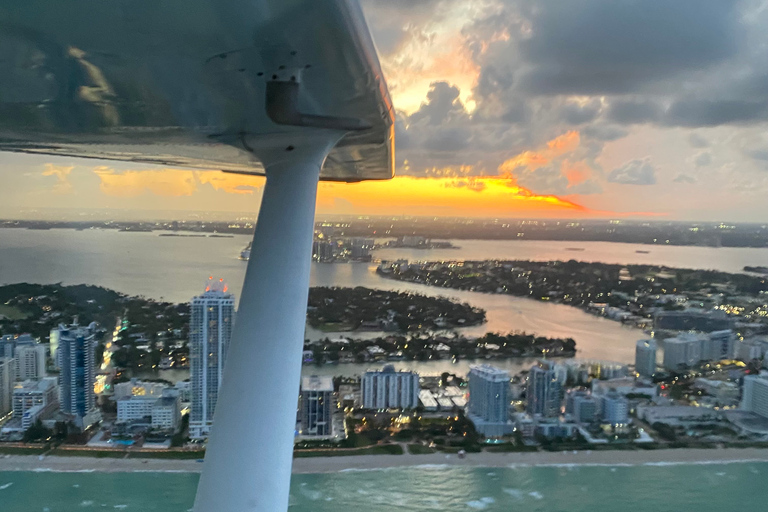 Miami: Südstrand Privatflug Tour 30- Minuten