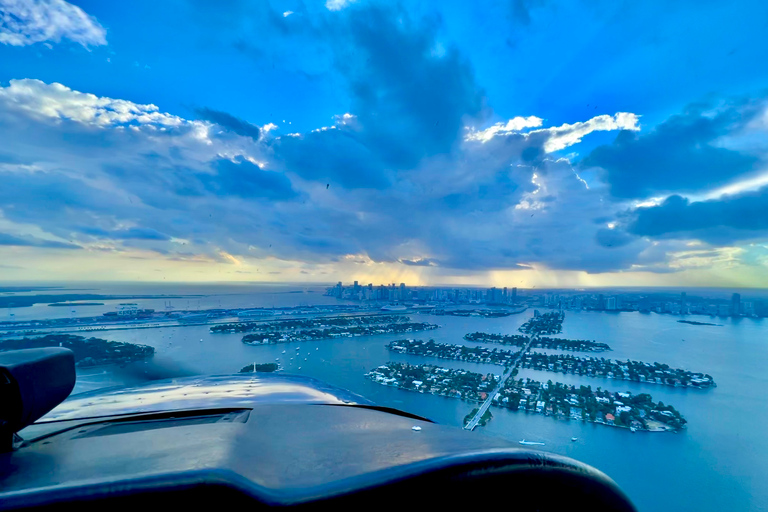 Miami: Südstrand Privatflug Tour 30- Minuten