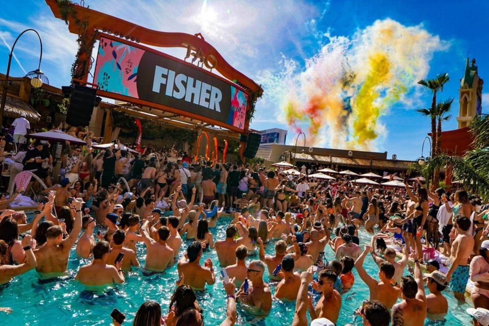 Vegas Pool Party Crawl with VIP-hosted Entry & Open Bar on Party