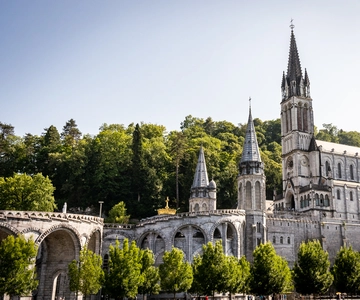 From San Sebastian: Sanctuary of Lourdes