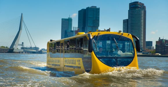 Rotterdam: 1-stündige Sightseeing Splash Tour