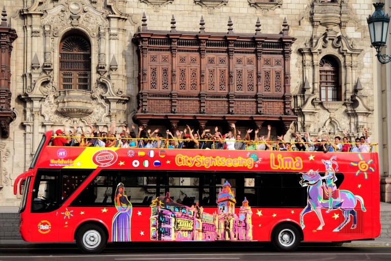 Lima: Panorama-Stadtrundfahrt per BusCity-Tour