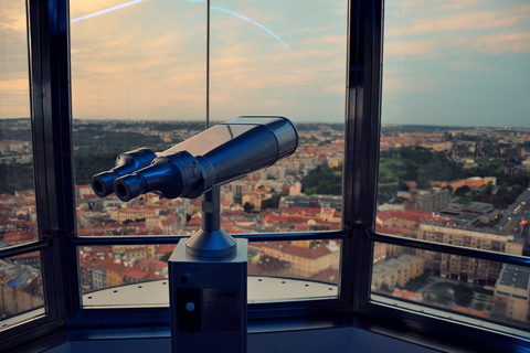 Prague : Billet d&#039;entrée pour l&#039;observatoire de la tour de télévision de Žižkov