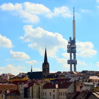 Praga: Entrada al Observatorio de la Torre de Žižkov