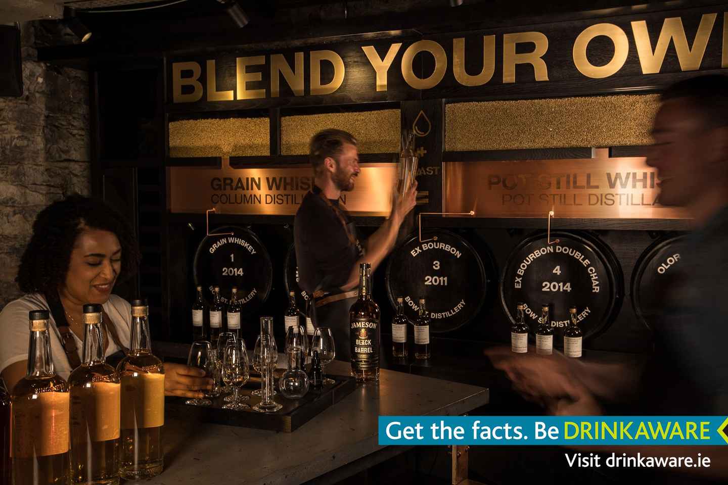 ダブリン：ジェムソン蒸留所ウイスキーブレンディング体験