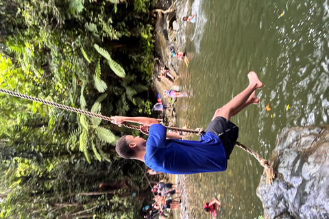 From San Juan: El Yunque Waterslide with Transportation