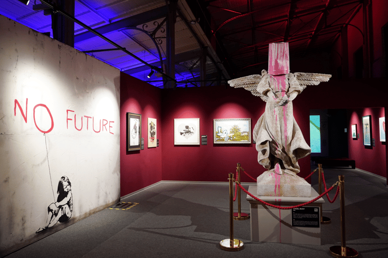 Le mystère de Banksy Entrée - Un esprit de génieLe mystère de l&#039;entrée de Banksy - Un esprit de génie