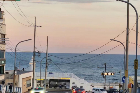 Busan: Excursão compartilhada para ver o pôr do sol em Gyeongju em van de luxoBusan: Excursão compartilhada para ver o pôr do sol em Gyeongju em uma van de luxo