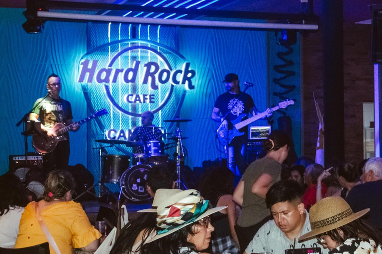 City Tour Nocturno por Cancún y Noche de Música en Vivo en el Hard Rock