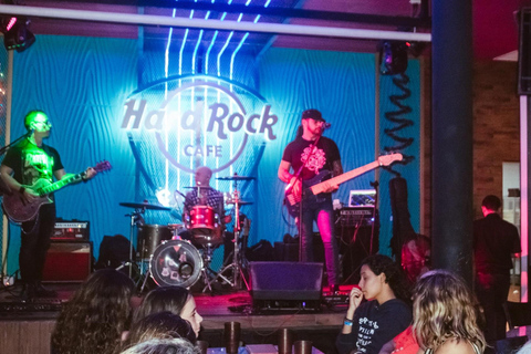 Visite nocturne de la ville de Cancun et soirée de musique live au Hard Rock