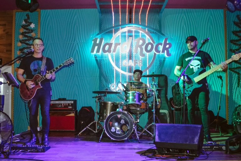Visite nocturne de la ville de Cancun et soirée de musique live au Hard Rock