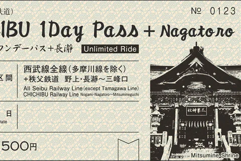 Desde Tokio: Pase de 1 día para el Ferrocarril Seibu y Nagatoro